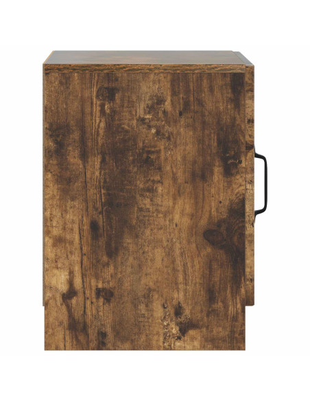 Armadio da Notte Rovere Fumo 43 x 34,5 x 47 cm