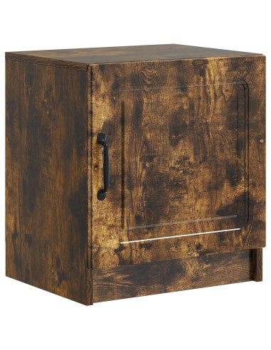 Armadio da Notte 2 pcs Rovere Fumo 43 x 34,5 x 47 cm