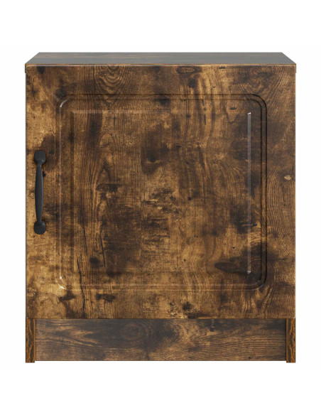 Armadio da Notte 2 pcs Rovere Fumo 43 x 34,5 x 47 cm