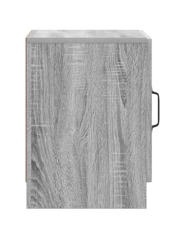Armadio da Notte Grigio Sonoma 43 x 34,5 x 47 cm
