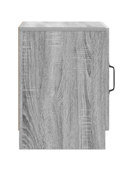 Armadio da Notte Grigio Sonoma 43 x 34,5 x 47 cm