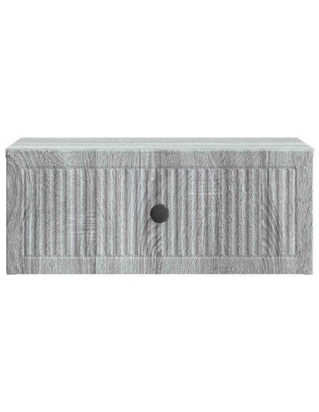 Armadio da Notte 2 pcs Grigio Sonoma 49 x 34,5 x 20 cm