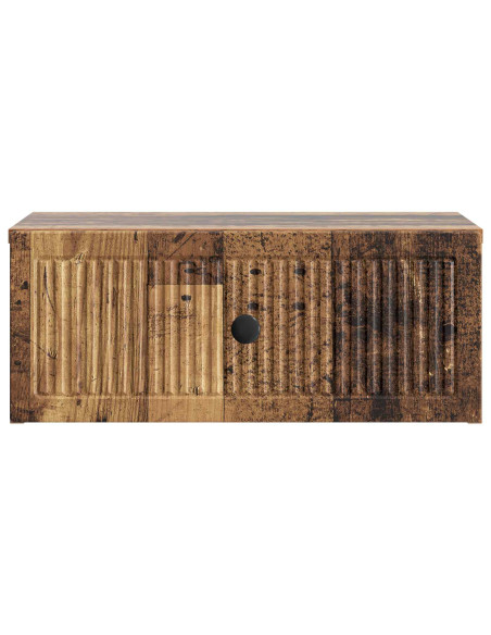 Armadio da Notte con cassetto Legno antico 49 x 34,5 x 20 cm