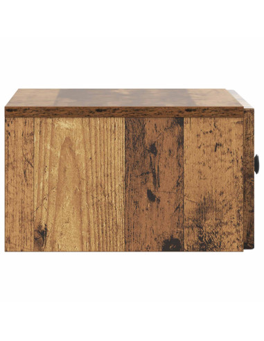 Armadio da Notte con cassetto Legno antico 49 x 34,5 x 20 cm