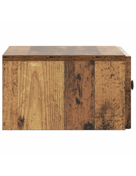 Armadio da Notte con cassetto Legno antico 49 x 34,5 x 20 cm