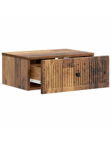 Armadio da Notte 2 pcs Legno antico 49 x 34,5 x 20 cm