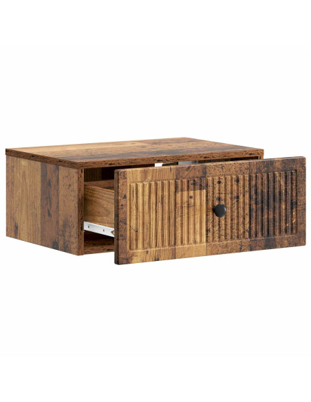 Armadio da Notte 2 pcs Legno antico 49 x 34,5 x 20 cm