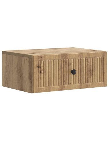 Armadio da Notte 2 pcs Rovere Artigianale 49 x 34,5 x 20 cm