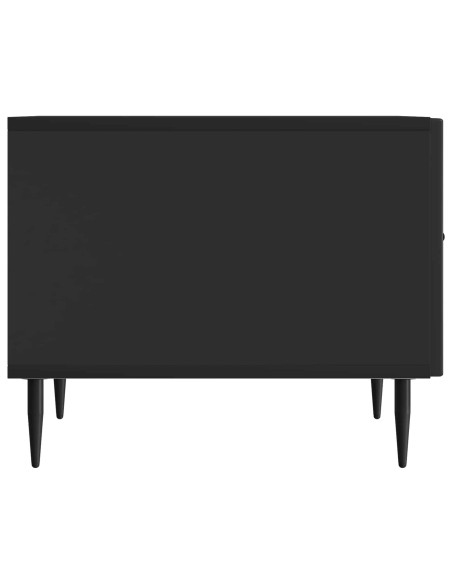 Tavolino da salotto Nero 49 x 50 x 40 cm Legno ingegnerizzato