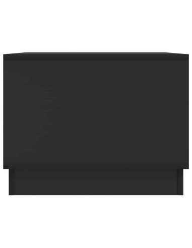Tavolino da salotto Nero 90 x 50 x 37 cm Legno ingegnerizzato