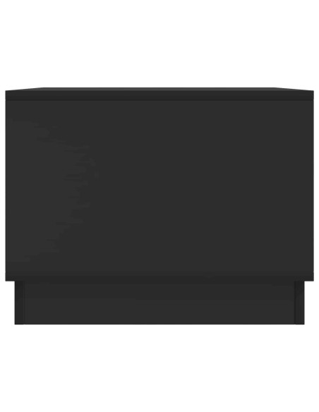 Tavolino da salotto Nero 90 x 50 x 37 cm Legno ingegnerizzato