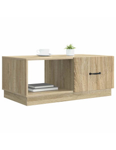 Tavolino da salotto Rovere Sonoma 90 x 50 x 37 cm 2