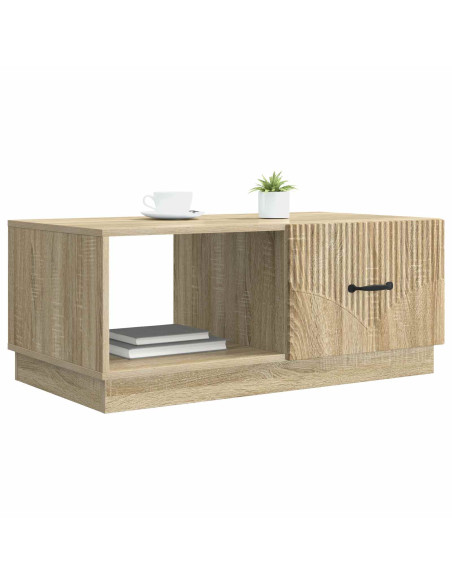 Tavolino da salotto Rovere Sonoma 90 x 50 x 37 cm