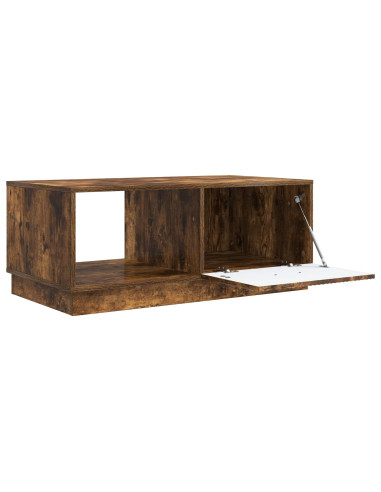 Tavolino da salotto Rovere Fumo 90 x 50 x 37 cm