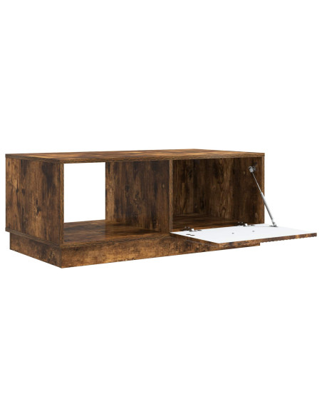 Tavolino da salotto Rovere Fumo 90 x 50 x 37 cm