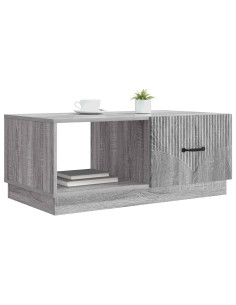 Tavolino da salotto Grigio Sonoma 90 x 50 x 37 cm 2
