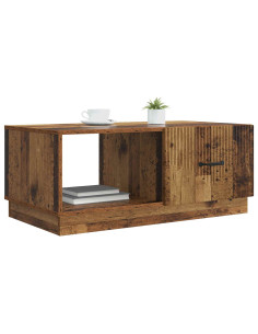 Tavolino da salotto Legno antico 90 x 50 x 37 cm 2