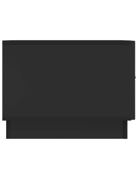 Tavolino da salotto Nero 49 x 50 x 37 cm Legno ingegnerizzato