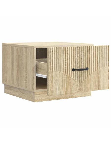 Tavolino da salotto con cassetto Rovere Sonoma 49 x 50 x 37 cm
