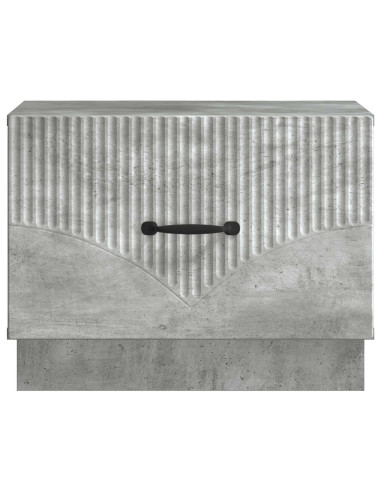 Tavolino da salotto con cassetto Grigio Cemento 49 x 50 x 37 cm