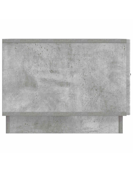 Tavolino da salotto con cassetto Grigio Cemento 49 x 50 x 37 cm
