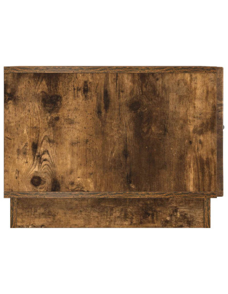 Tavolino da salotto con cassetto Rovere Fumo 49 x 50 x 37 cm