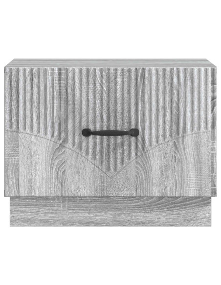 Tavolino da salotto con cassetto Grigio Sonoma 49 x 50 x 37 cm