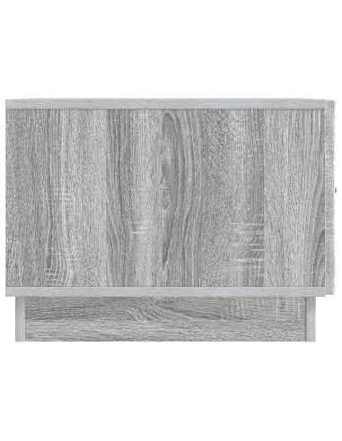 Tavolino da salotto con cassetto Grigio Sonoma 49 x 50 x 37 cm
