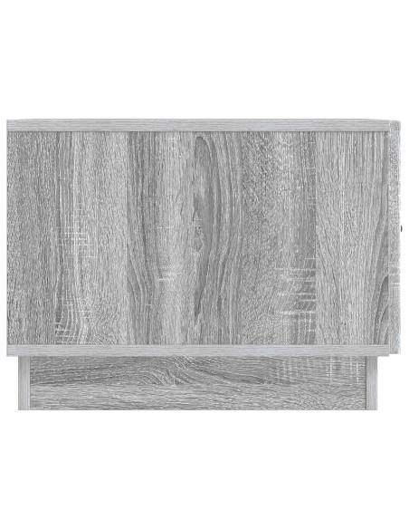 Tavolino da salotto con cassetto Grigio Sonoma 49 x 50 x 37 cm