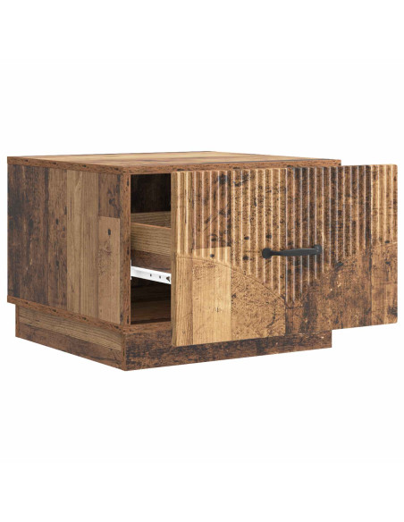 Tavolino da salotto con cassetto Legno antico 49 x 50 x 37 cm