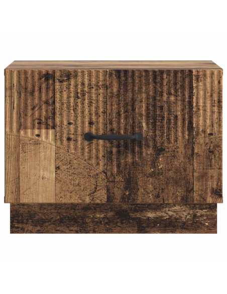 Tavolino da salotto con cassetto Legno antico 49 x 50 x 37 cm