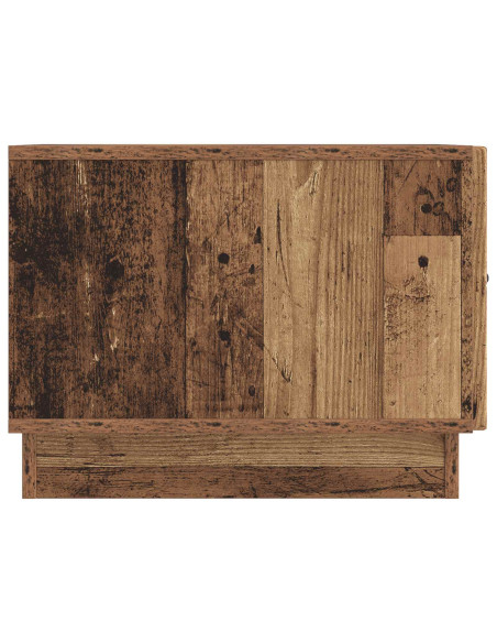 Tavolino da salotto con cassetto Legno antico 49 x 50 x 37 cm