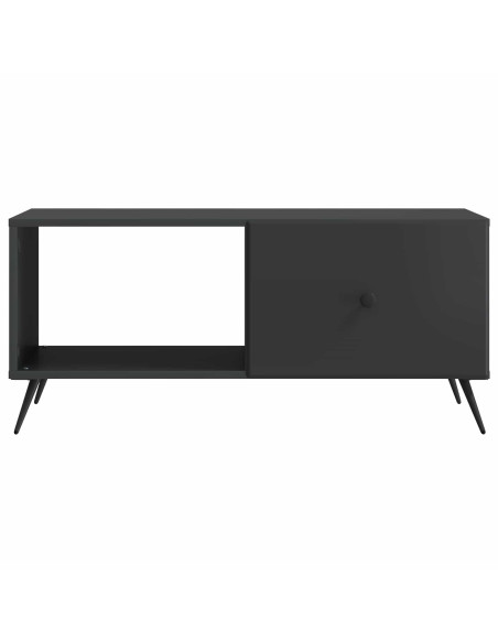Tavolino da salotto Nero 90 x 50 x 40 cm Legno ingegnerizzato