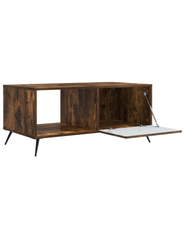 Tavolino da salotto Rovere Fumo 90 x 50 x 40 cm