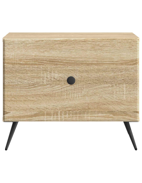 Tavolino da salotto con cassetto Rovere Sonoma 49 x 50 x 40 cm