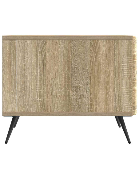 Tavolino da salotto con cassetto Rovere Sonoma 49 x 50 x 40 cm