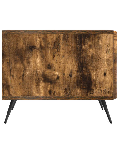 Tavolino da salotto con cassetto Rovere Fumo 49 x 50 x 40 cm
