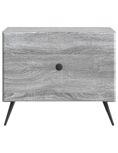 Tavolino da salotto con cassetto Grigio Sonoma 49 x 50 x 40 cm