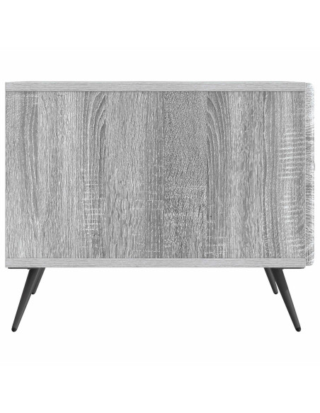 Tavolino da salotto con cassetto Grigio Sonoma 49 x 50 x 40 cm