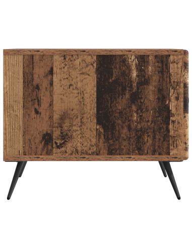 Tavolino da salotto con cassetto Legno antico 49 x 50 x 40 cm