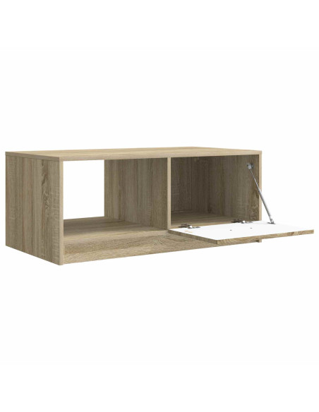 Tavolino da salotto Rovere Sonoma 90 x 50 x 37 cm