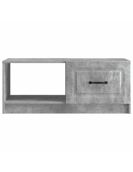 Tavolino da salotto Grigio Cemento 90 x 50 x 37 cm