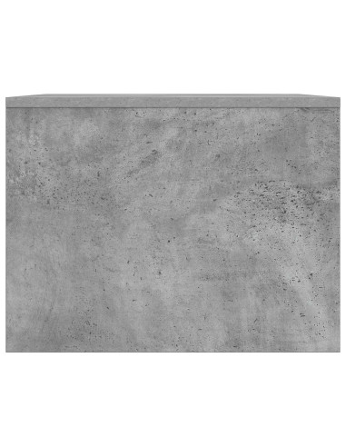 Tavolino da salotto Grigio Cemento 90 x 50 x 37 cm