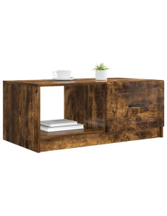 Tavolino da salotto Rovere Fumo 90 x 50 x 37 cm 2