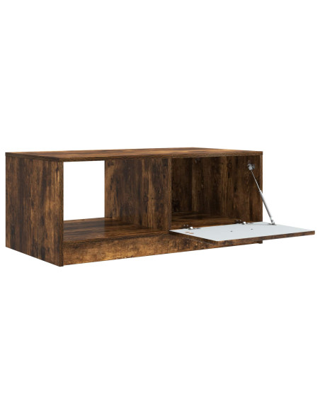 Tavolino da salotto Rovere Fumo 90 x 50 x 37 cm