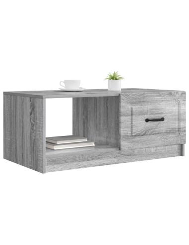 Tavolino da salotto Grigio Sonoma 90 x 50 x 37 cm