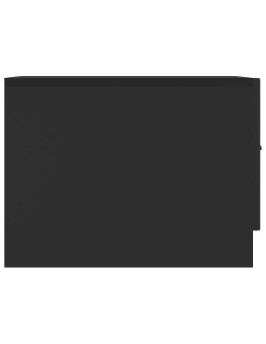 Tavolino da salotto Nero 49 x 50 x 37 cm Legno ingegnerizzato
