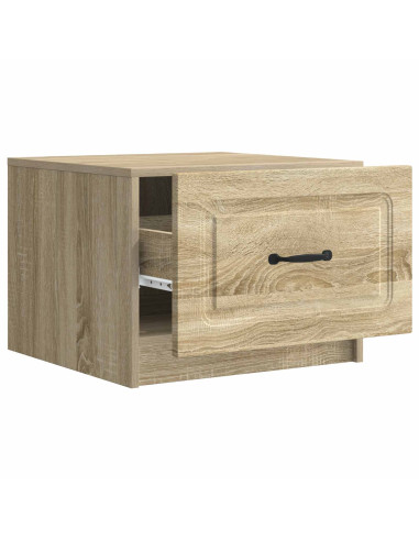 Tavolino da salotto con cassetto Rovere Sonoma 49 x 50 x 37 cm