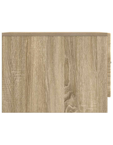Tavolino da salotto con cassetto Rovere Sonoma 49 x 50 x 37 cm