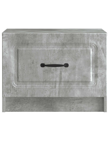 Tavolino da salotto con cassetto Grigio Cemento 49 x 50 x 37 cm
